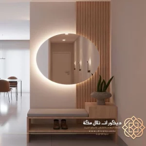ديكور جدران مرايا مكه